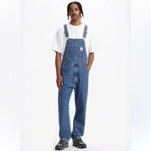Levi's Men’s Classic Blue Denim Overalls size Large
